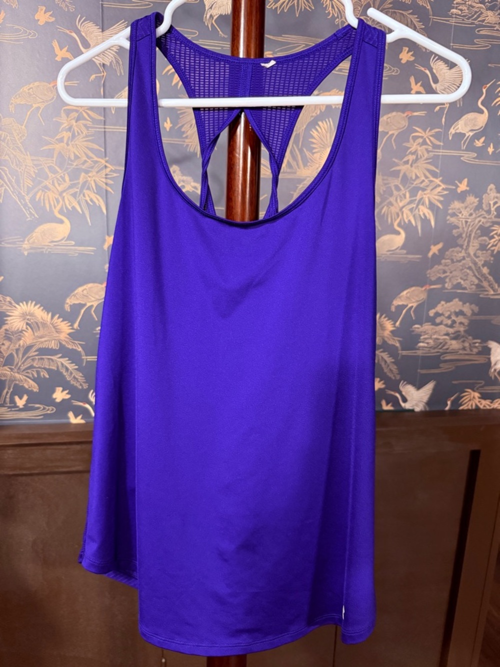 Under Armour Purple Racerback Workout Tank Top